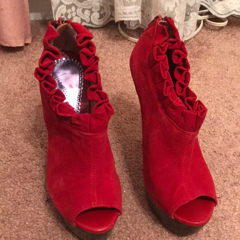 Luichiny Ankle Suede Boots